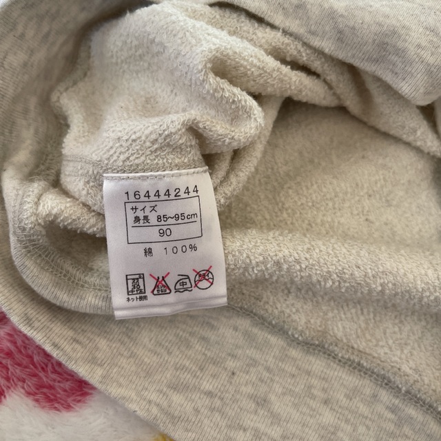 HYSTERIC MINI(ヒステリックミニ)のヒスミニ  Mロゴパーカー　90センチ キッズ/ベビー/マタニティのキッズ服女の子用(90cm~)(Tシャツ/カットソー)の商品写真