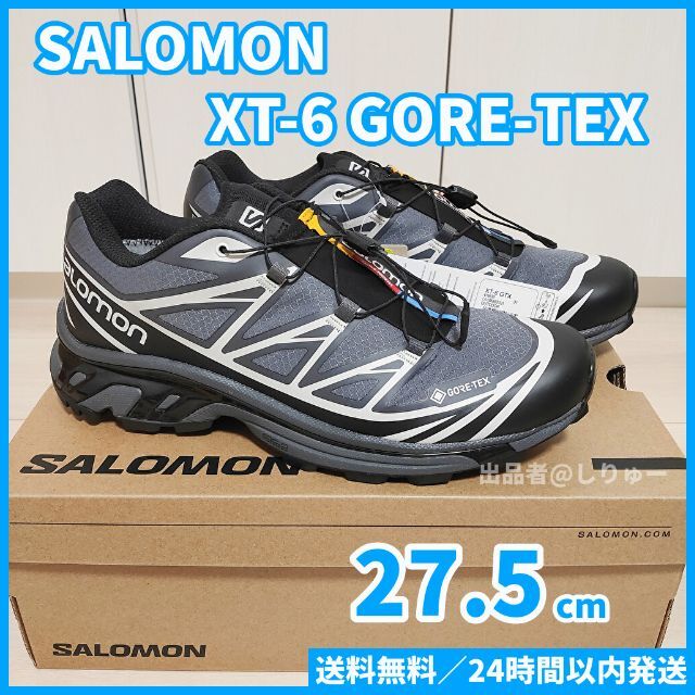 新品 27.5cm サロモン SALOMON XT-6 メンズ スニーカー