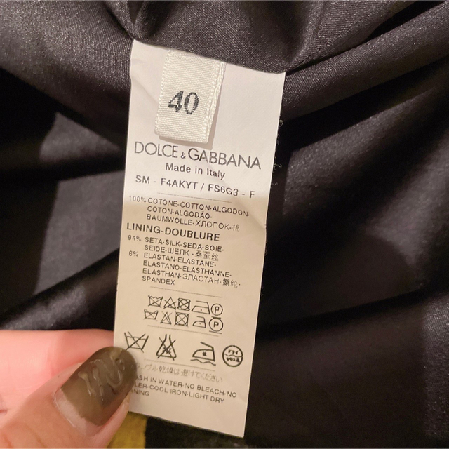大人気商品 【DOLCE&GABBANA】大人気♡レモン柄スカート【定価約14万円