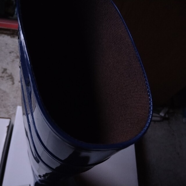 【新品未使用品】弘進　ザクタス　Z-01耐油　ブルー　24.5cm　日本製 メンズの靴/シューズ(長靴/レインシューズ)の商品写真