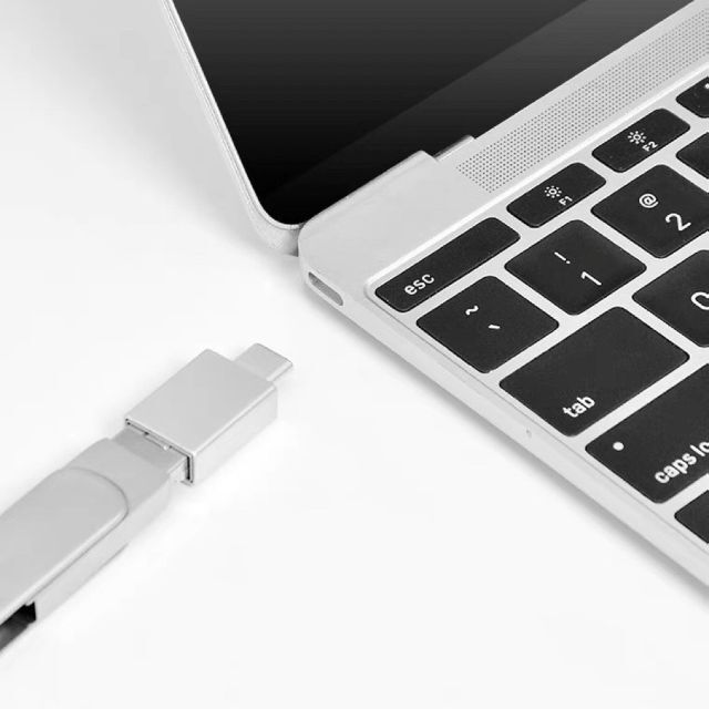 Type-C USB 変換アダプタ Macbook Switch Android スマホ/家電/カメラのPC/タブレット(PC周辺機器)の商品写真