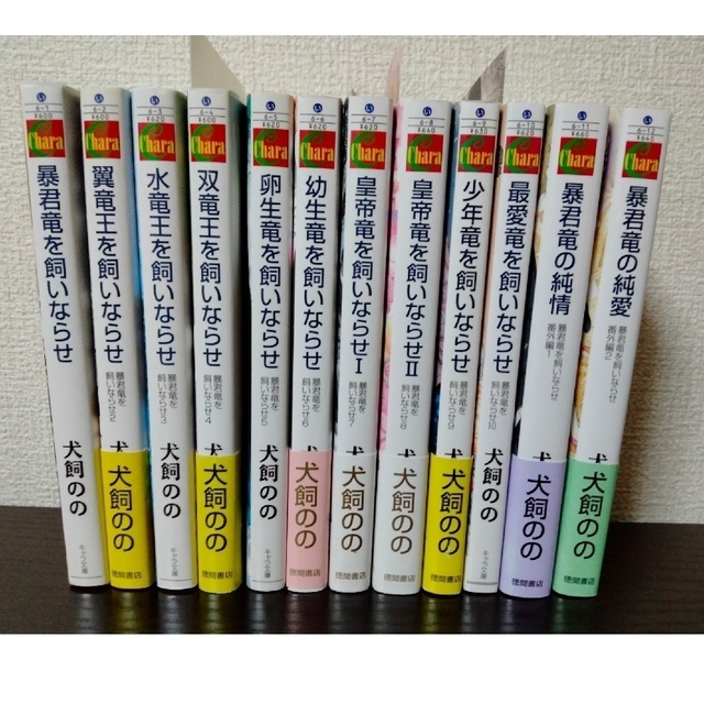 【2/2】犬飼のの　暴君竜シリーズ全12巻 エンタメ/ホビーの本(文学/小説)の商品写真