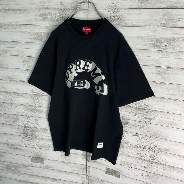 6897【人気Lサイズ】シュプリーム☆ビッグロゴ即完売モデル定番tシャツ　美品