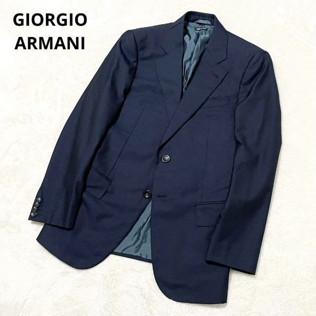 Giorgio Armani - ジョルジオアルマーニ 現行黒タグ ウールシルク