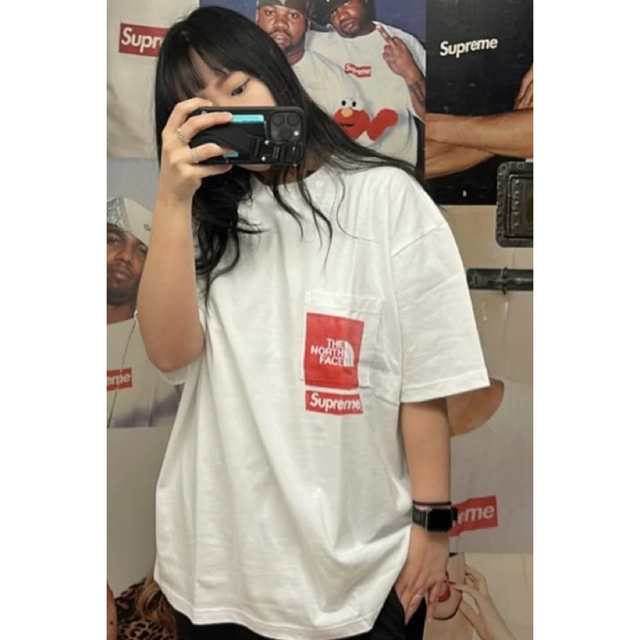 Supreme(シュプリーム)のSupreme Printed Pocket Tee ボックスロゴTシャツ XL メンズのトップス(Tシャツ/カットソー(半袖/袖なし))の商品写真