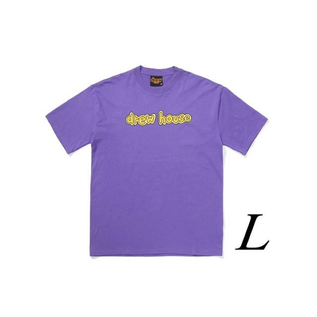 Drew house ドリューハウス violet  Tシャツ Lサイズ