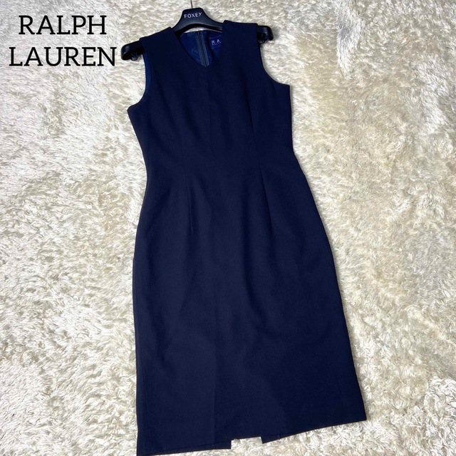 一番人気物 Ralph RL Lauren ラルフローレン ノースリーブワンピース ブラック
