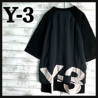 Y-3 - 6900【希少デザイン】Y-3☆ビッグロゴ定番カラーtシャツ入手困難 