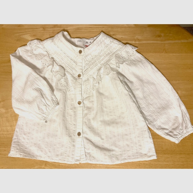 ZARA KIDS(ザラキッズ)のZARA ブラウス キッズ/ベビー/マタニティのキッズ服女の子用(90cm~)(ブラウス)の商品写真