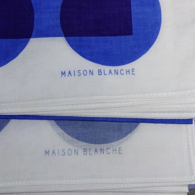 MAlSON  BLANCHE ハンカチ？バンダナ？ ２種　未使用品 レディースのファッション小物(ハンカチ)の商品写真