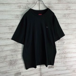 6908 【希少XLサイズ】シュプリーム☆ワンポイントロゴ定番カラーtシャツ美品