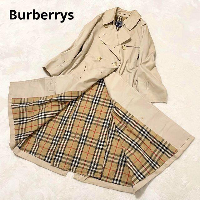 BURBERRY - バーバリー 裏地ノバチェック トレンチコート ベージュ