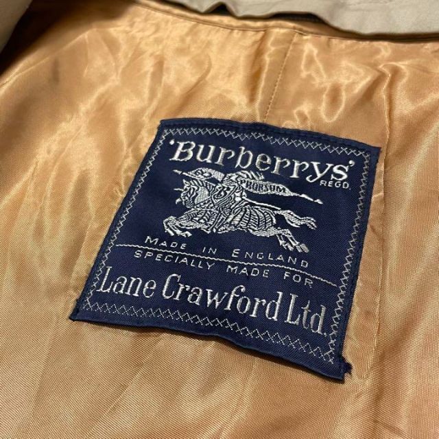 BURBERRY - バーバリー レーンクロフォード特注 ステンカラーコート