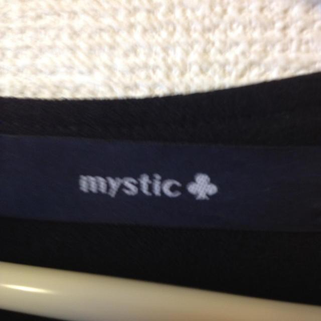 mystic(ミスティック)のバイカラーワンピ レディースのワンピース(ひざ丈ワンピース)の商品写真