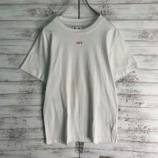 OFF-WHITE - 6812【即完売モデル】オフホワイト☆バックプリント人気 ...