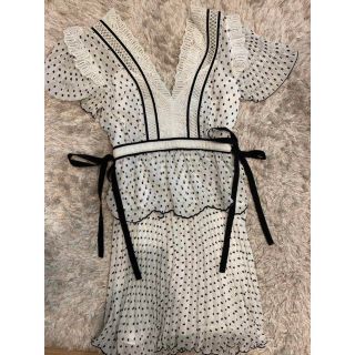 SELF PORTRAIT - 美品 セルフポートレイト 日本未入荷ドットワンピース