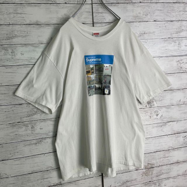 6984【希少XLサイズ】シュプリーム☆ビッグロゴ定番カラー即完売モデルtシャツ