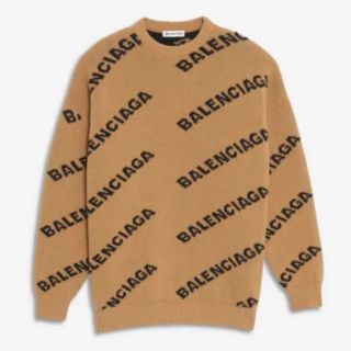 バレンシアガ(Balenciaga)のBALENCIAGA ロゴニット(ニット/セーター)