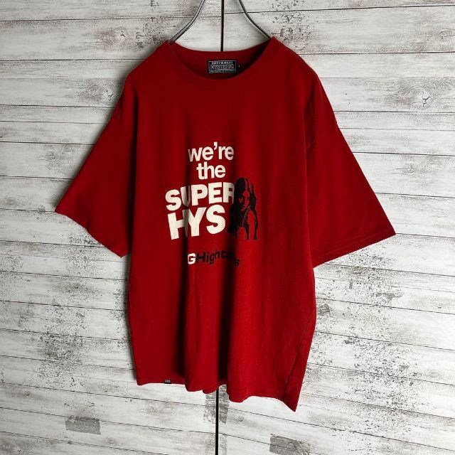 6952【人気Lサイズ】ヒステリックグラマー☆ビッグロゴ定番カラーtシャツ　美品