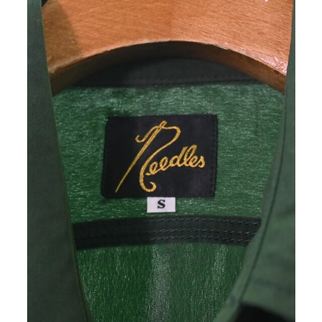 Needles ニードルス カジュアルシャツ S 緑