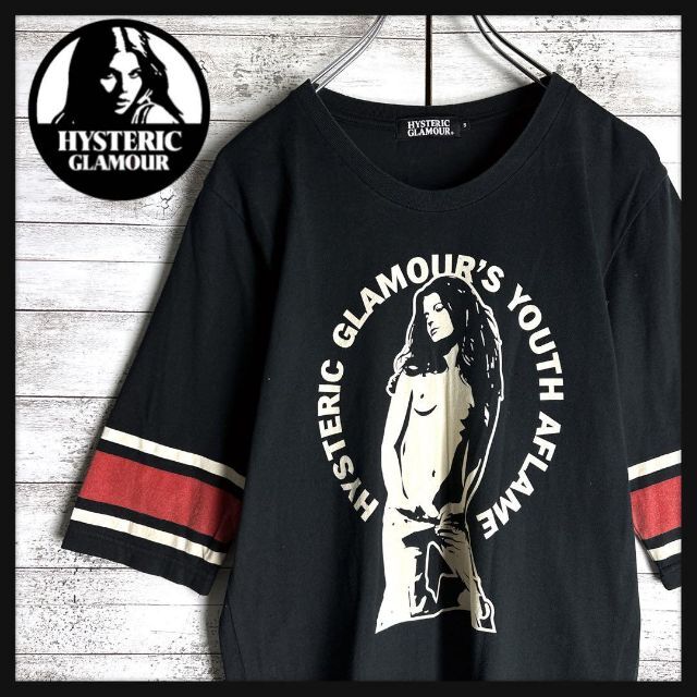 6945 【人気サイズ】ヒステリックグラマー☆ビッグロゴ定番カラーtシャツ 美品 | フリマアプリ ラクマ