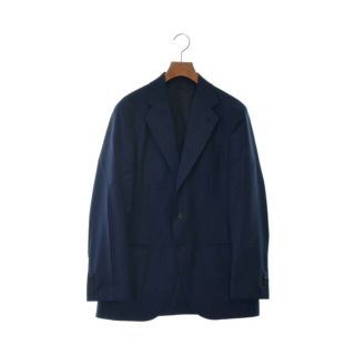 ユナイテッドアローズ(UNITED ARROWS)のUNITED ARROWS ジャケット 46(M位) 紺(ストライプ) 【古着】【中古】(その他)