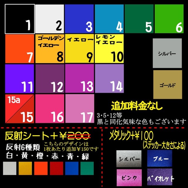 ドラレコステッカー　右2　反射白　ドライブレコーダー　カッティングステッカー 自動車/バイクの自動車(車外アクセサリ)の商品写真