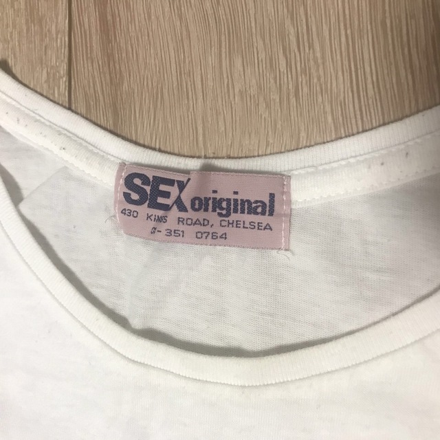 SEDITIONARIES(セディショナリーズ)の激レア ヴィンテージ SEX original DESTROY tシャツ メンズのトップス(Tシャツ/カットソー(半袖/袖なし))の商品写真