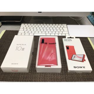 エクスペリア(Xperia)のSONY Xperia 10 Ⅲ pink 新品同様のジャンク品(スマートフォン本体)