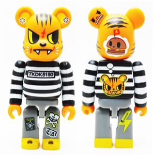 メディコムトイ(MEDICOM TOY)のTOKIDOKI TIGER 100%ベアブリック/未開封(その他)