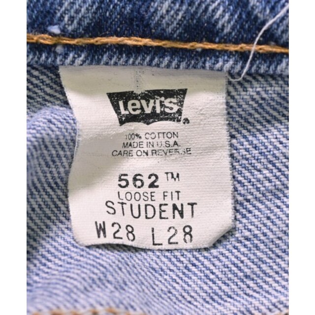 Levi's - LEVI'S リーバイス デニムパンツ 28(S位) インディゴ(デニム) 【古着】【中古】の通販 by RAGTAG