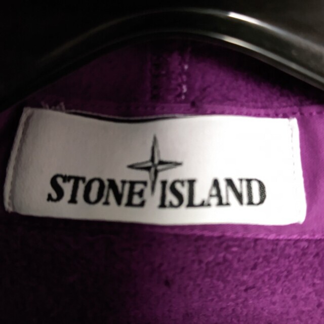 STONE ISLAND(ストーンアイランド)のＬサイズSTONEISLANDストーンアイランドフリースパーカー メンズのジャケット/アウター(ブルゾン)の商品写真