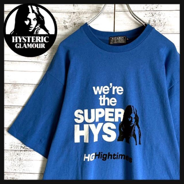 HYSTERIC GLAMOUR - 6948【人気XLサイズ】ヒステリックグラマー☆ヒスガール定番カラーtシャツ美品の通販 by 古着屋しぇ