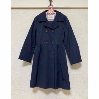 ikkaトレンチコート 120 紺色