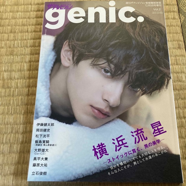 角川書店(カドカワショテン)のザテレビジョン genic.(ジェニック) VOL.2 2020年 12/5号 エンタメ/ホビーの雑誌(音楽/芸能)の商品写真