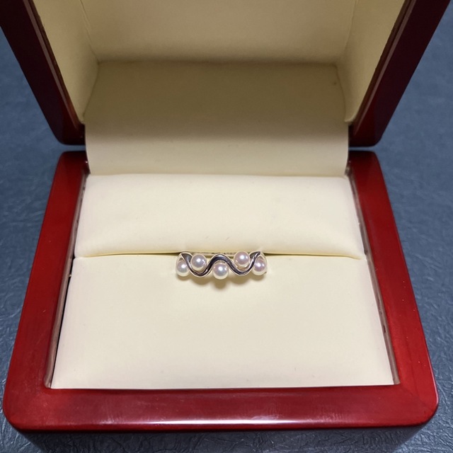 MIKIMOTO ペルリータ ミキモト リング K18WG パール 【正規通販