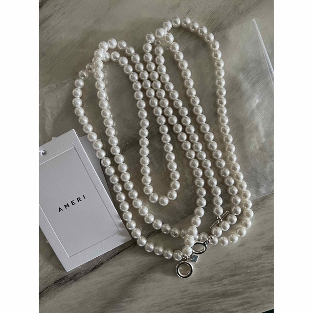 Ameri VINTAGE - UND 2WAY LONG PEARL NECKLACEの通販 by にゃんにゃん