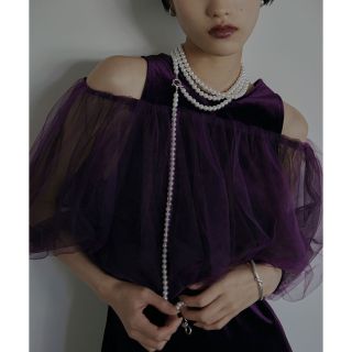 アメリヴィンテージ(Ameri VINTAGE)のUND 2WAY LONG PEARL NECKLACE(ネックレス)