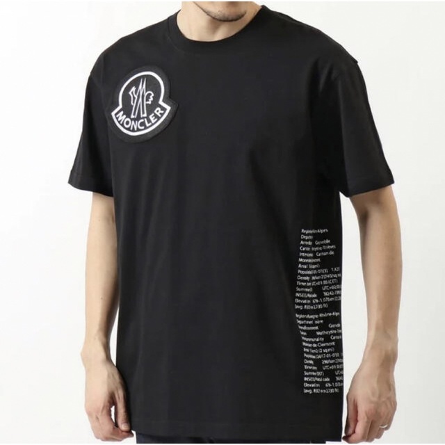 ★希少★ MONCLER Tシャツ Ｍ　GENIUS モンクレール ワッペン | フリマアプリ ラクマ