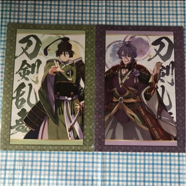 刀剣乱舞クリアファイル4枚 エンタメ/ホビーのアニメグッズ(クリアファイル)の商品写真