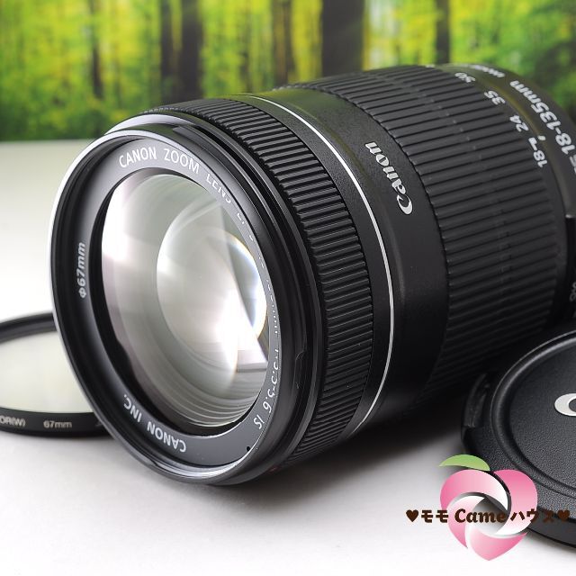 Canon(キヤノン)のCanon EF-S 18-135mm IS☆手ぶれ補正つきレンズ☆3519-1 スマホ/家電/カメラのカメラ(レンズ(ズーム))の商品写真
