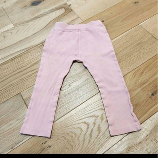 ニシマツヤ(西松屋)のベビー キッズ 子供服 パンツ ズボン 10分丈 95サイズ ピンク(パンツ/スパッツ)