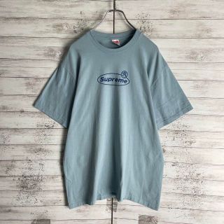 6975 【人気Lサイズ】シュプリーム☆ビッグロゴ即完売モデル定番tシャツ　美品