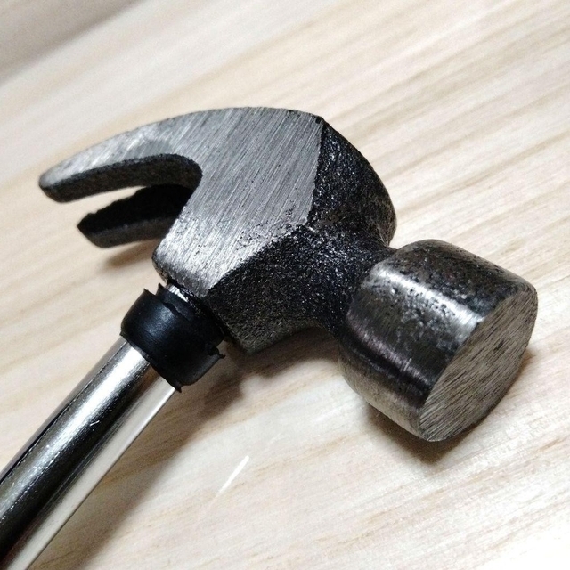 スチール ミニハンマー 釘抜き付き ハンマー とんかち 金槌 日曜大工 工具の通販 by jiro 新品 スチール ミニ ハンマー 釘抜き付き とんかち 工具 金槌 b4e