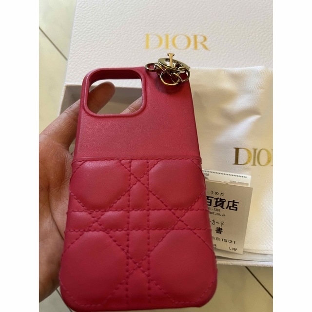 Christian Dior(クリスチャンディオール)の梅田阪急購入　ディオール  IPHONE 13 PRO ケース　アイフォンカバー スマホ/家電/カメラのスマホアクセサリー(iPhoneケース)の商品写真