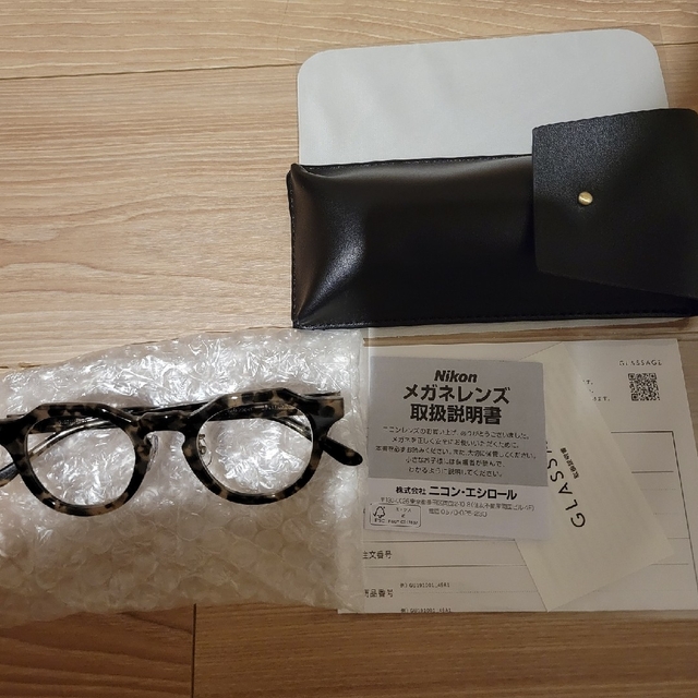 ETRE TOKYO(エトレトウキョウ)の新品⭐️JUNNA × GLASSAGE コラボ眼鏡 GU221030 レディースのファッション小物(サングラス/メガネ)の商品写真