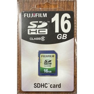 フジフイルム(富士フイルム)の富士フイルム SDHCメモリーカード 16GB Class6(PC周辺機器)