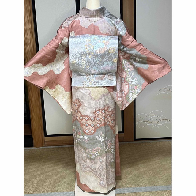 正絹 絞り訪問着 フォーマルシーズン応援セール4/2迄-