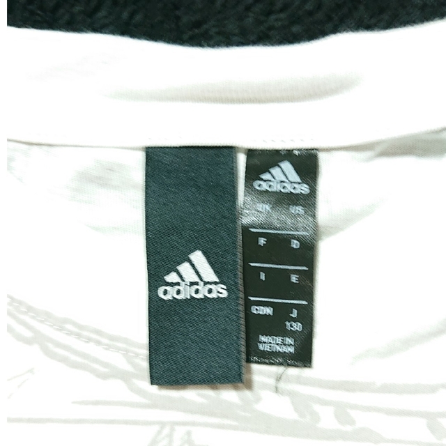 adidas(アディダス)の【adidas】キッズ 半袖 カットソー Tシャツ (130)２枚組 キッズ/ベビー/マタニティのキッズ服男の子用(90cm~)(Tシャツ/カットソー)の商品写真