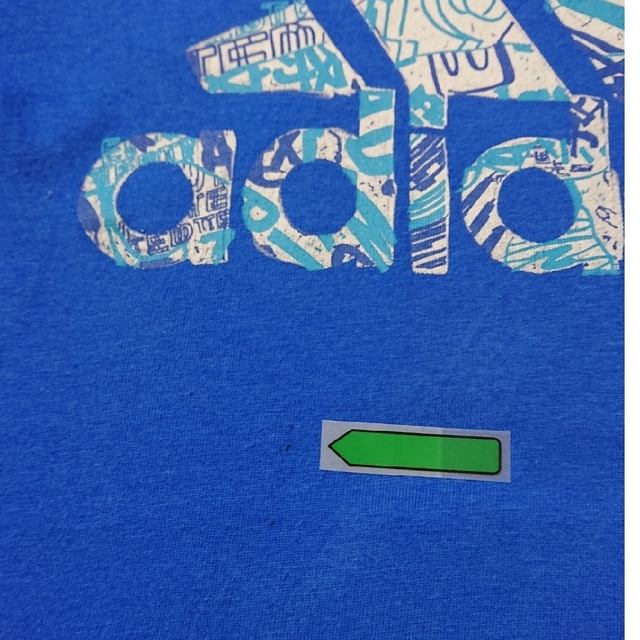 adidas(アディダス)の【adidas】キッズ 半袖 カットソー Tシャツ (130)２枚組 キッズ/ベビー/マタニティのキッズ服男の子用(90cm~)(Tシャツ/カットソー)の商品写真